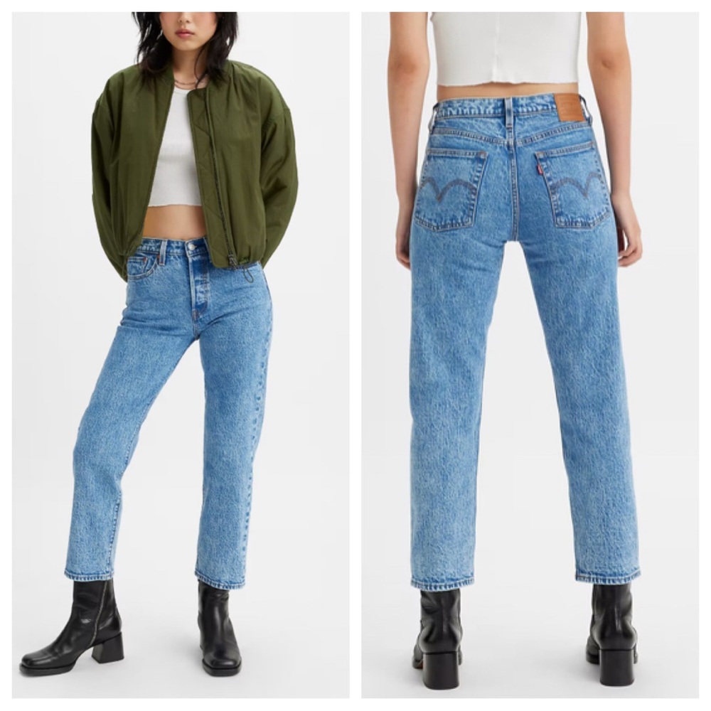 Levi’s Wedgie Straight Jeans, Size 28